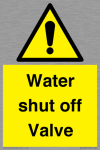 Water shut off Valve